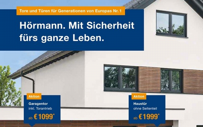 Hörmann Aktionsprodukte 2026